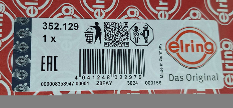 واشر کامل بنز ده تن