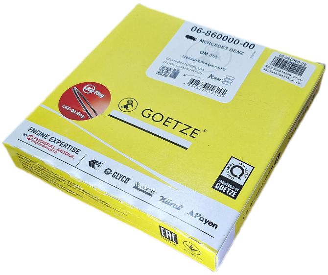 رینگ پیستون بنز ده تن